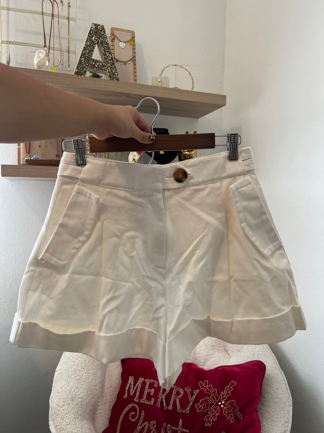 White Lux Short
