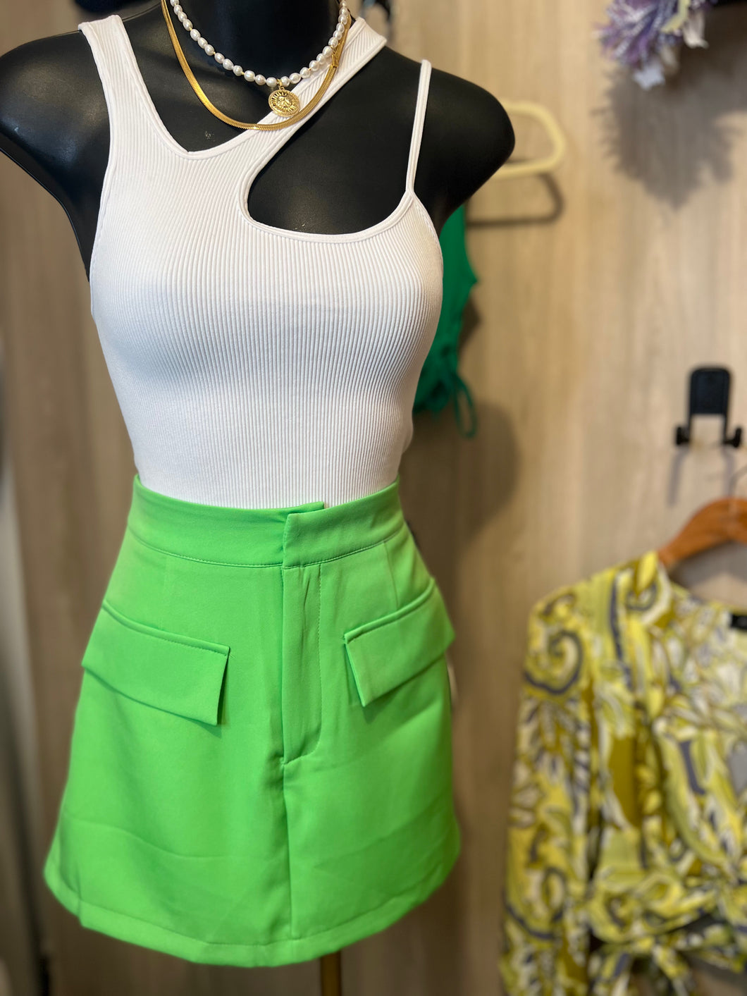 Green Apple Skort
